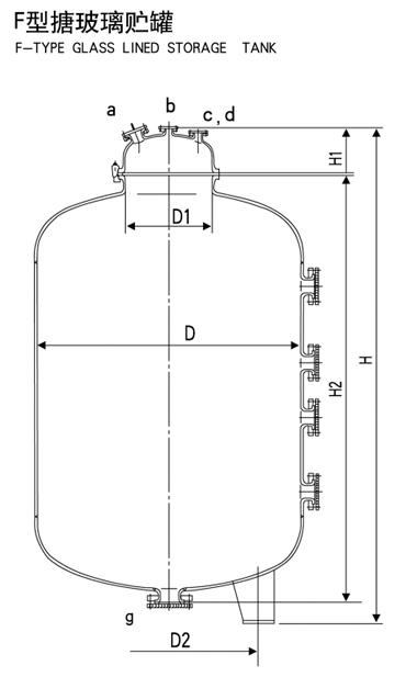 ZF搪玻璃儲(chǔ)罐